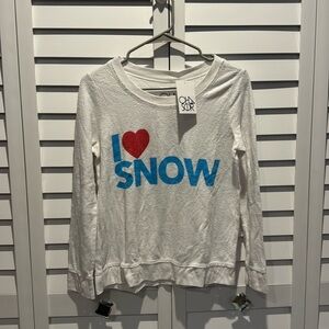 Chaser NWT light fussy long sleeves Sweatshirt.